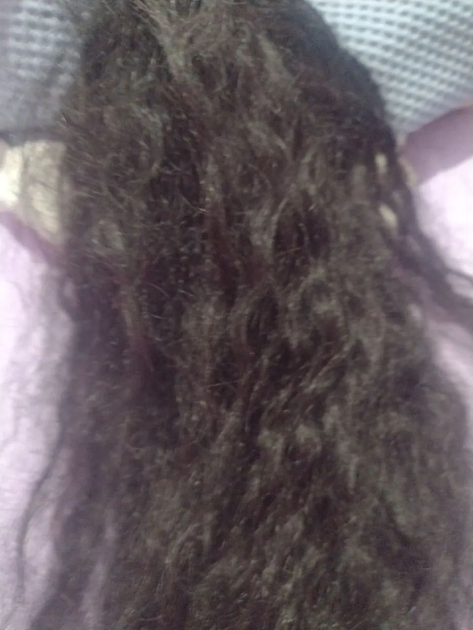 cabelo crespo para mega 50 cmts