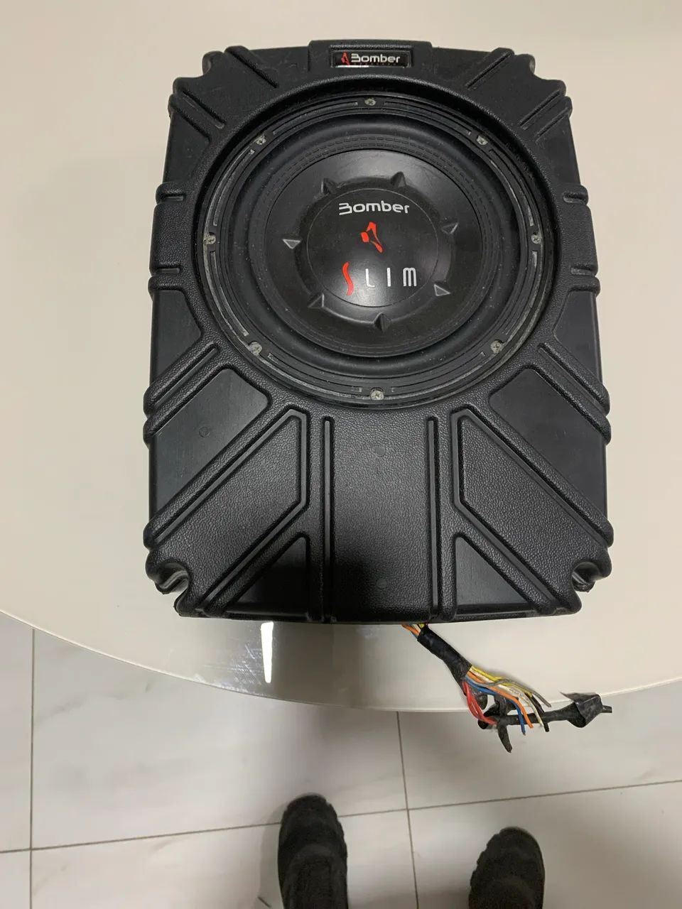 Caixa Sub woofer slim