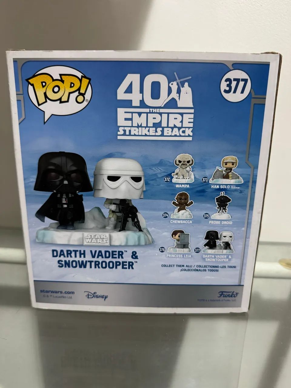 Funko Pop! Sta Wars Battle at echo base Darth Vader & Snowtrooper #377 - Foto 3