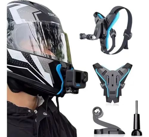 SUPORTE CELULAR PARA CAPACETE CÂMERA GROPO AVENTUREIRO