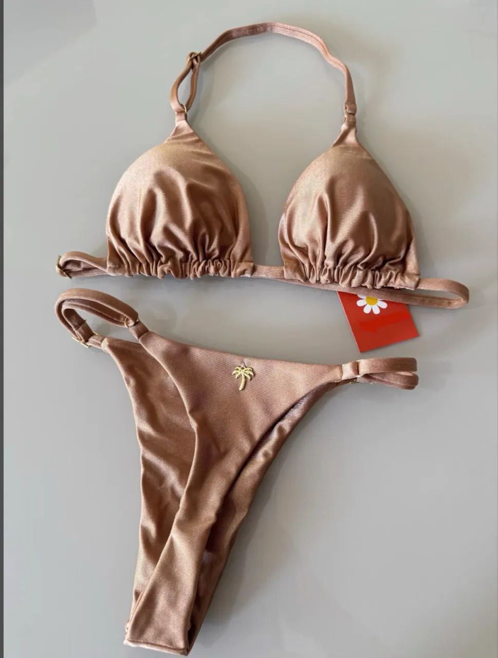 BIQUINI BRONZE COM REGULAGEM M/G CAPPUCCINO 