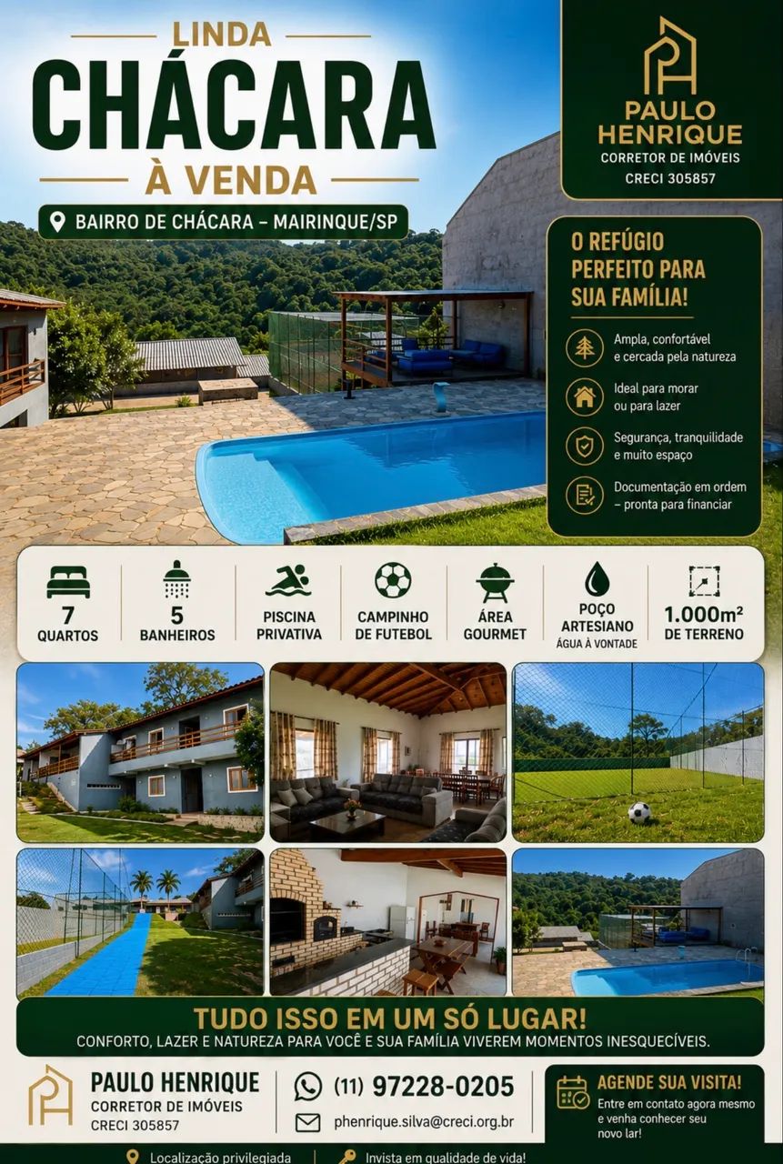 Vendo linda chácara em Mairinque SP - Foto 2