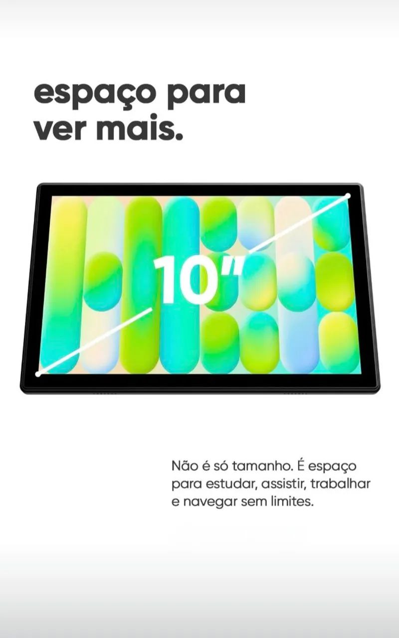 Tablet Get NexPro 4G 64GB, 4GB RAM, Tela LCD de 10.1", Câmera 8.0MP, Bluetooth, Android - Foto 3