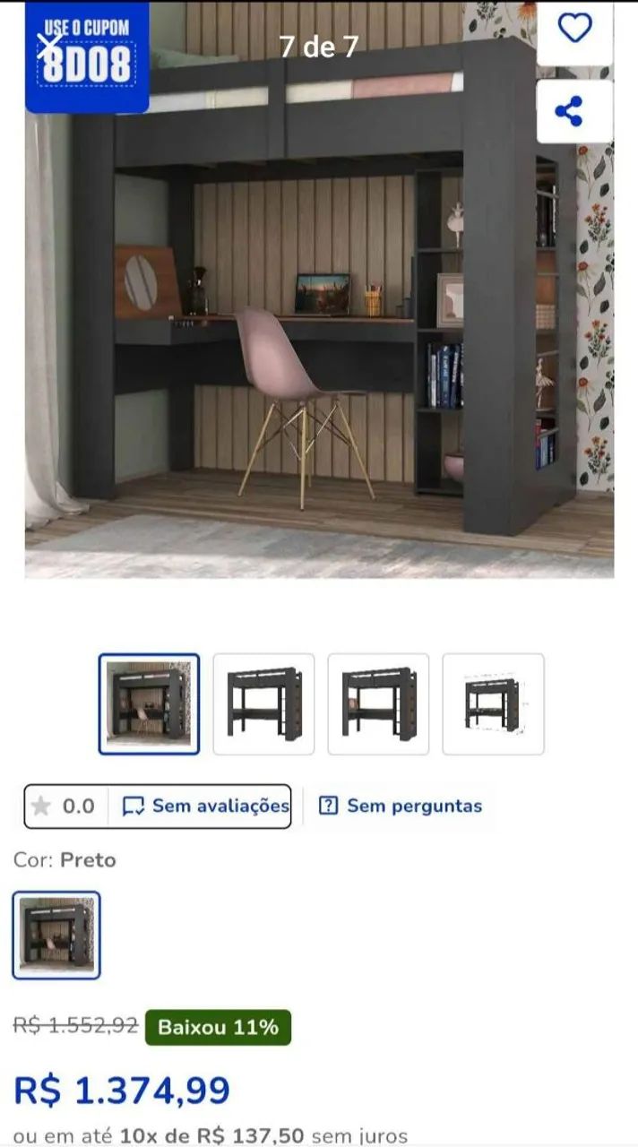 Cama Multifuncional 