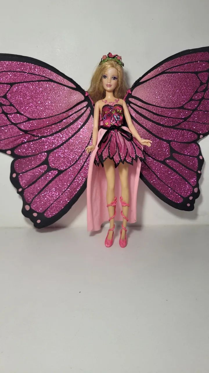 Boneca Barbie Butterflay Borboleta 2008  - Foto 4