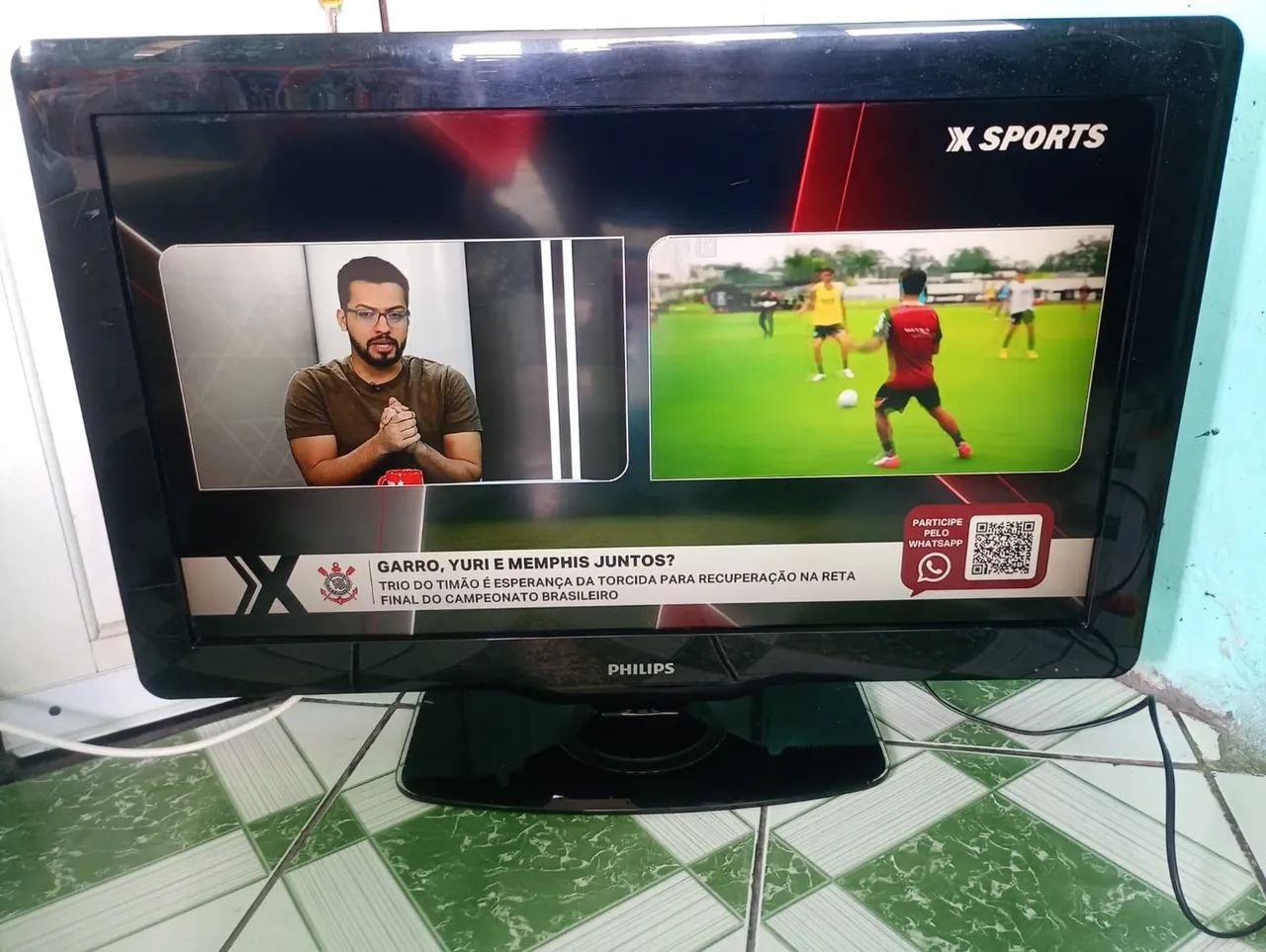 TV.  Philips.  32.  LCD.  Não.  E.  Smart.  Com.  Controle.  Leia - Foto 4