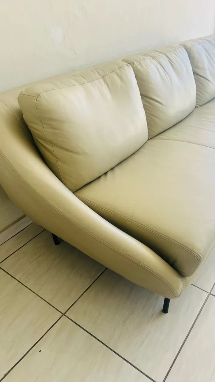 Sofa de couro legítimo  - Foto 2
