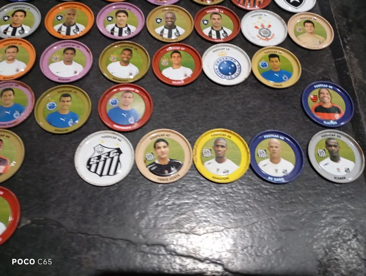 Footcaps tazos de metal quase completa  - Foto 3