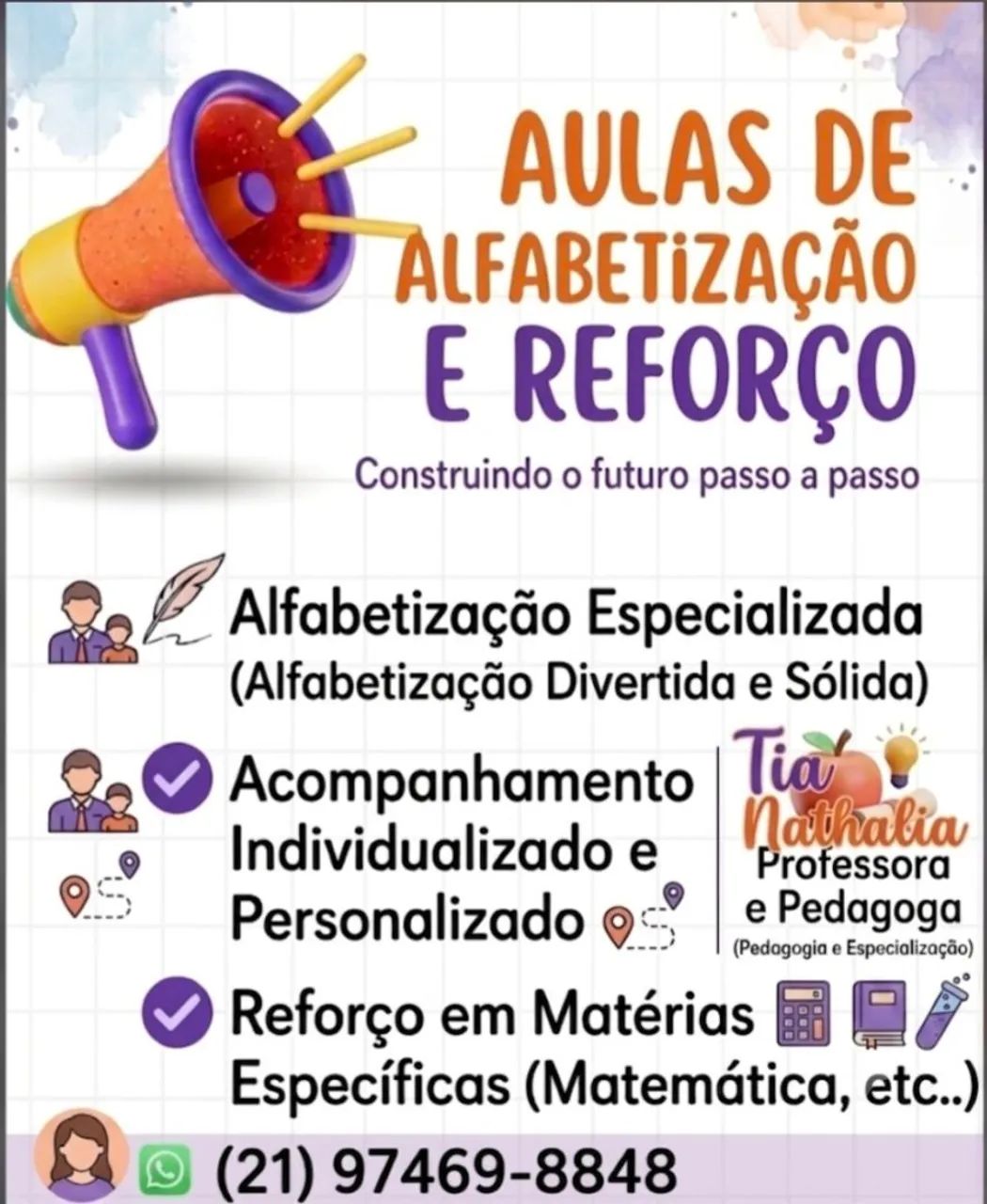 Aula de reforço escolar