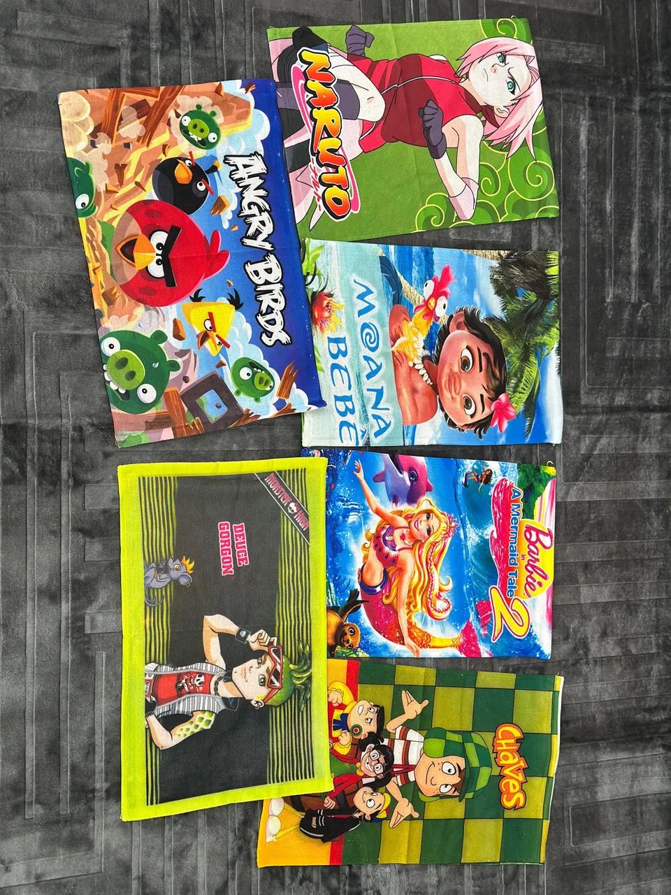 Toalha de rosto personagens - Foto 4