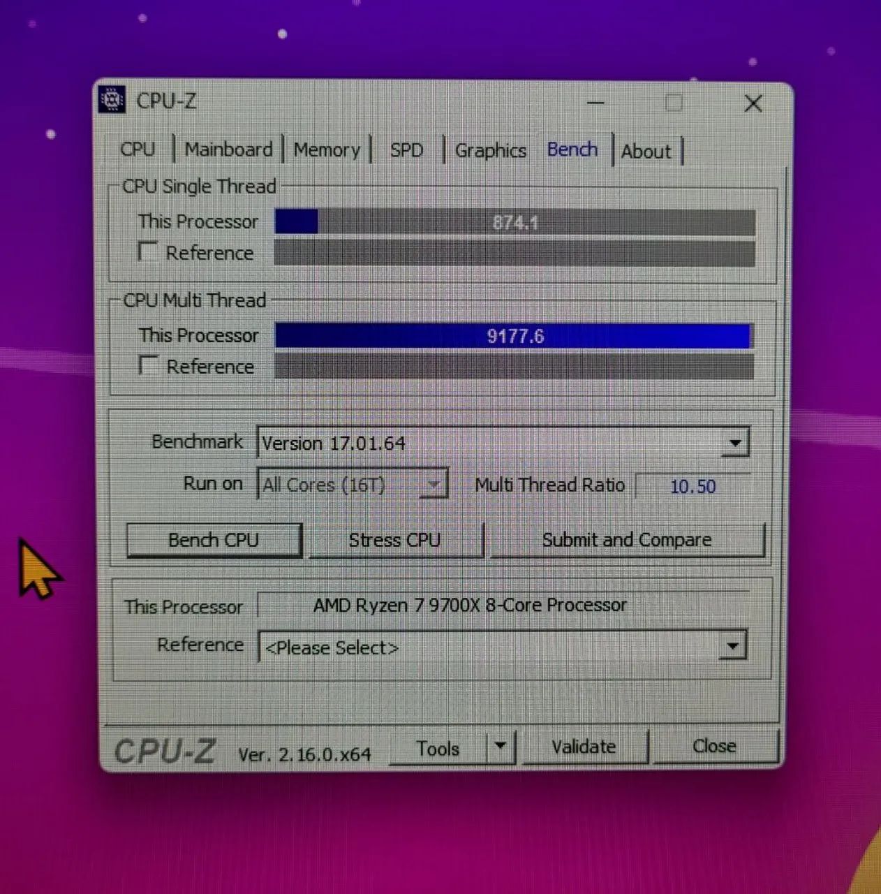 RYZEM 7 9700X 8/16 5.5GHZ ( USADO ) - Foto 2