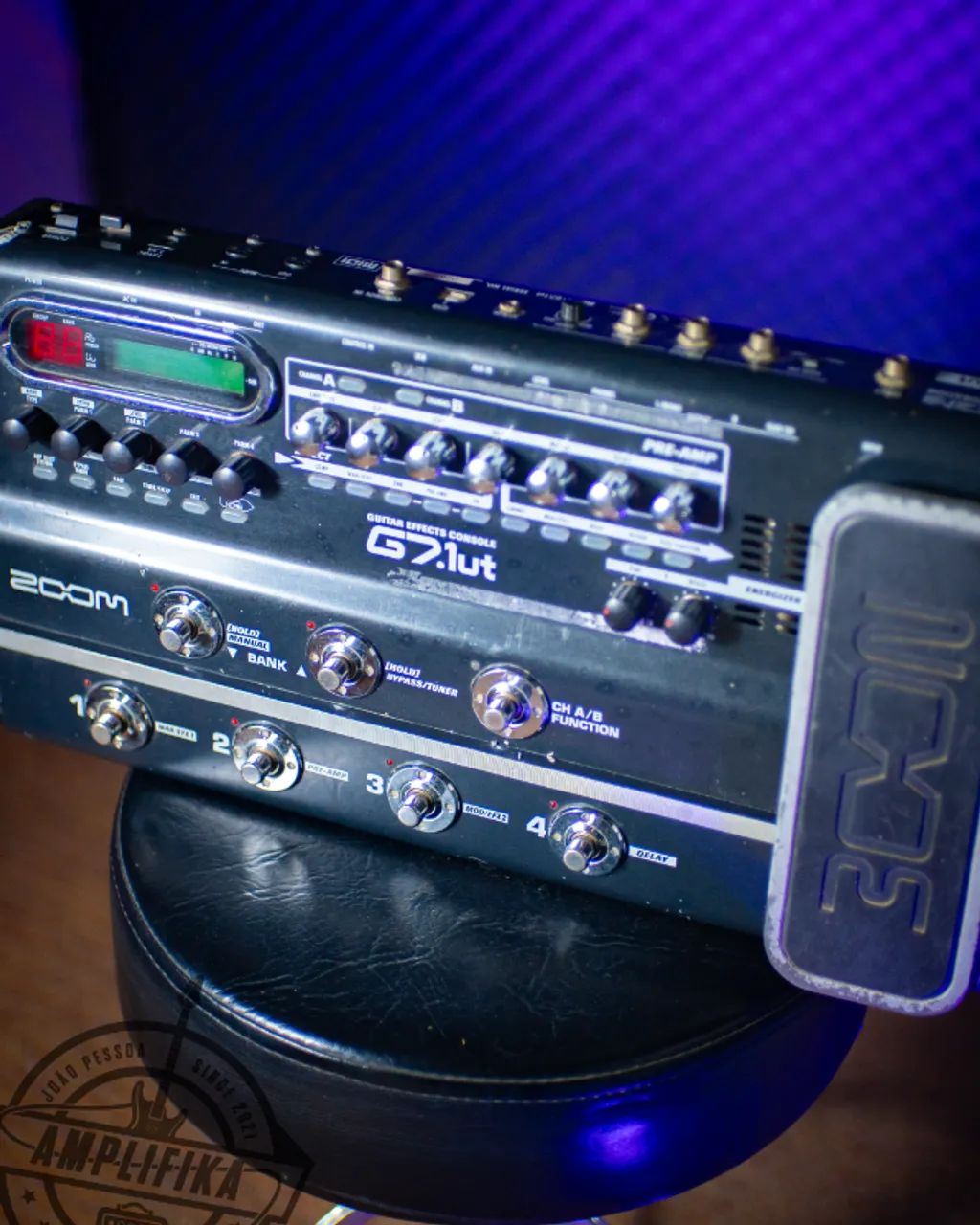 PROMOÇÃO Pedaleira Zoom G7.1ut Multiefeitos Para Guitarra