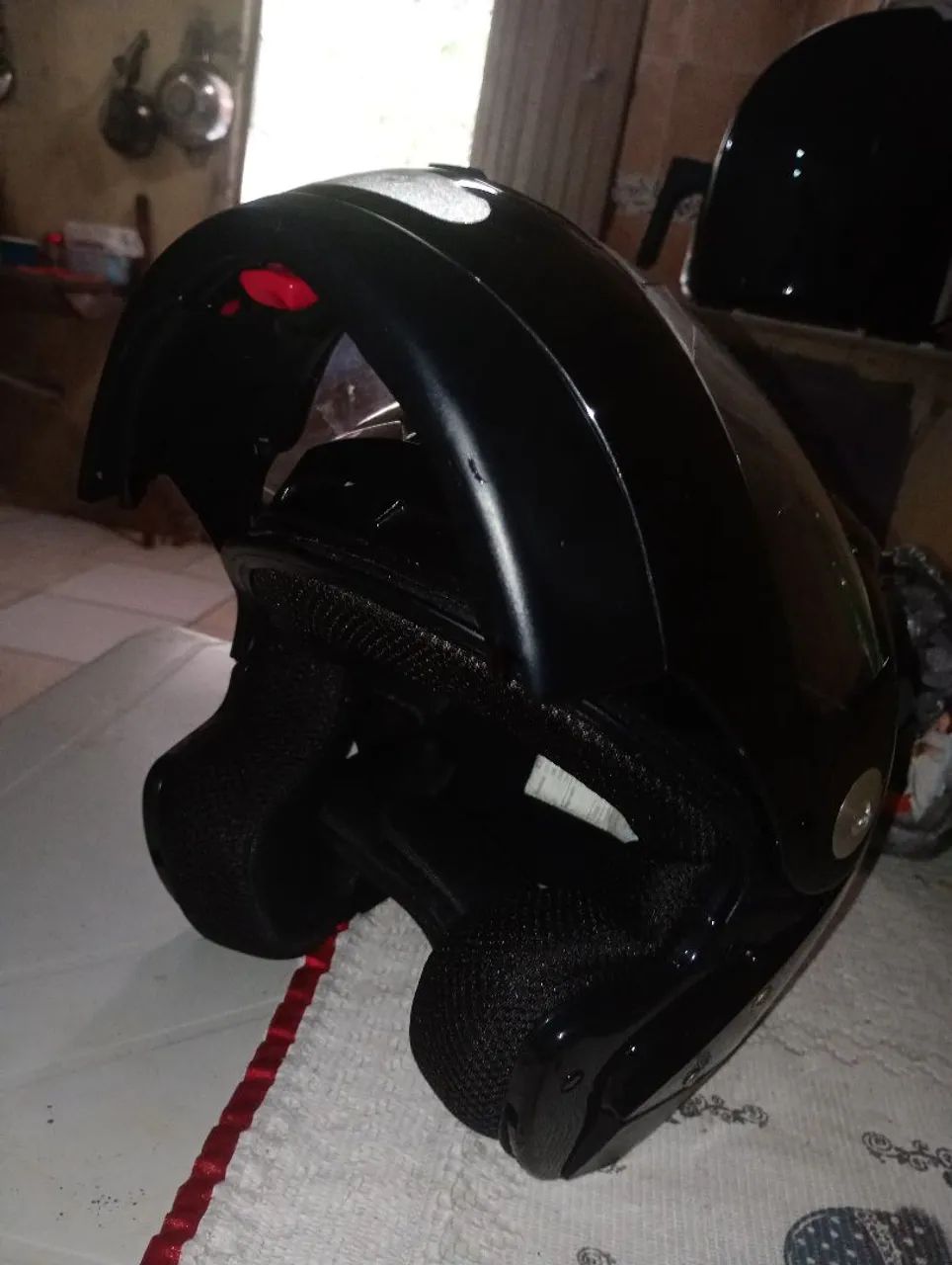 Ótimo capacete tamanho 60