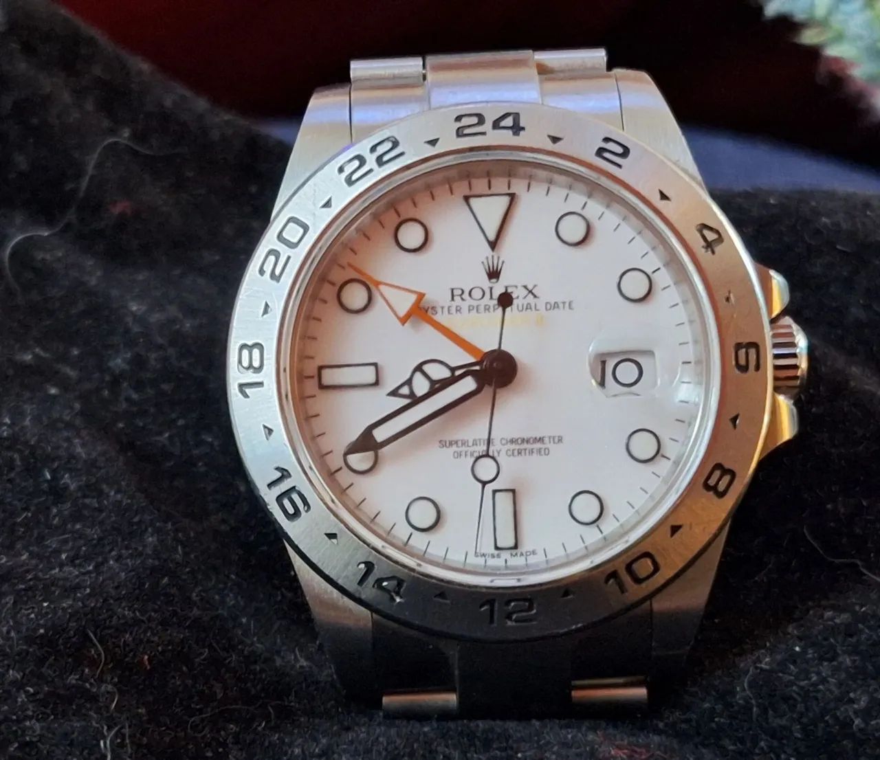 Relógio R o l e x Explorer Il super clone Automático 