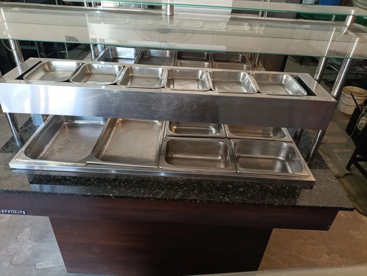 Pista Quente e fria para Restaurante 