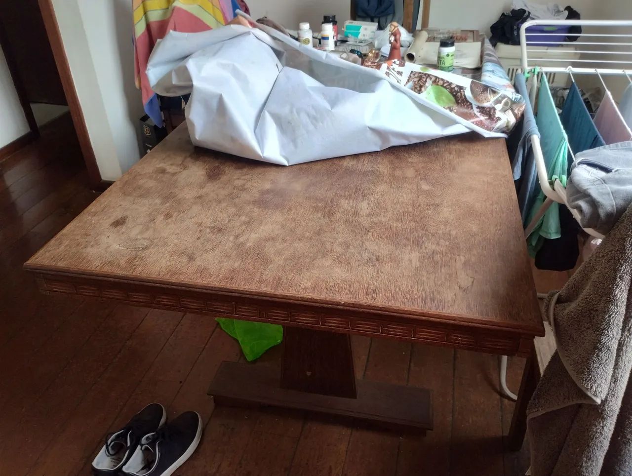 Mesa madeira maciça em sucupira  - Foto 2