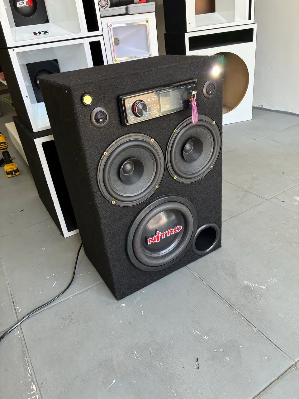  Caixa BOB completa 8pol