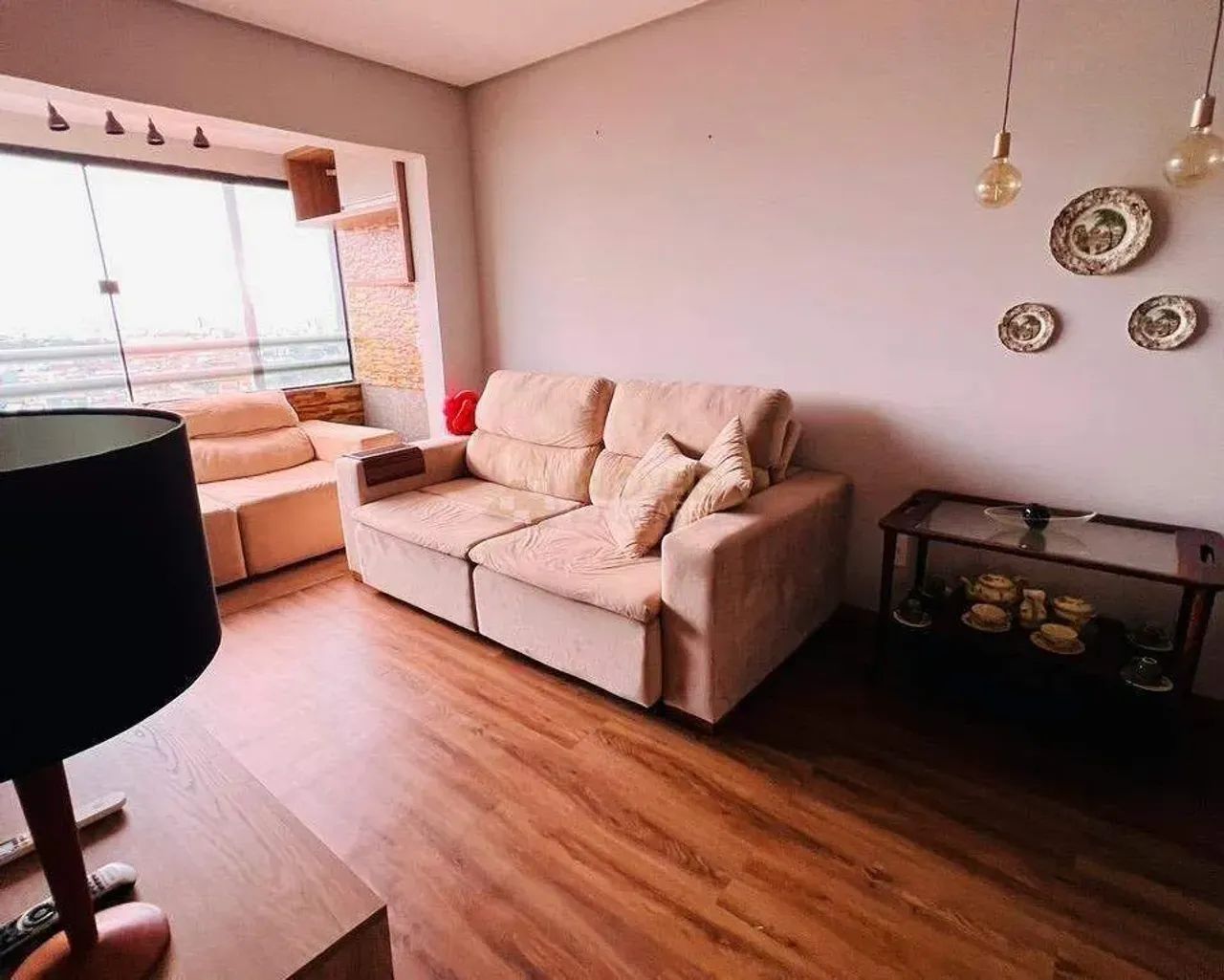 Apartamento mobiliado 3 quartos andar alto