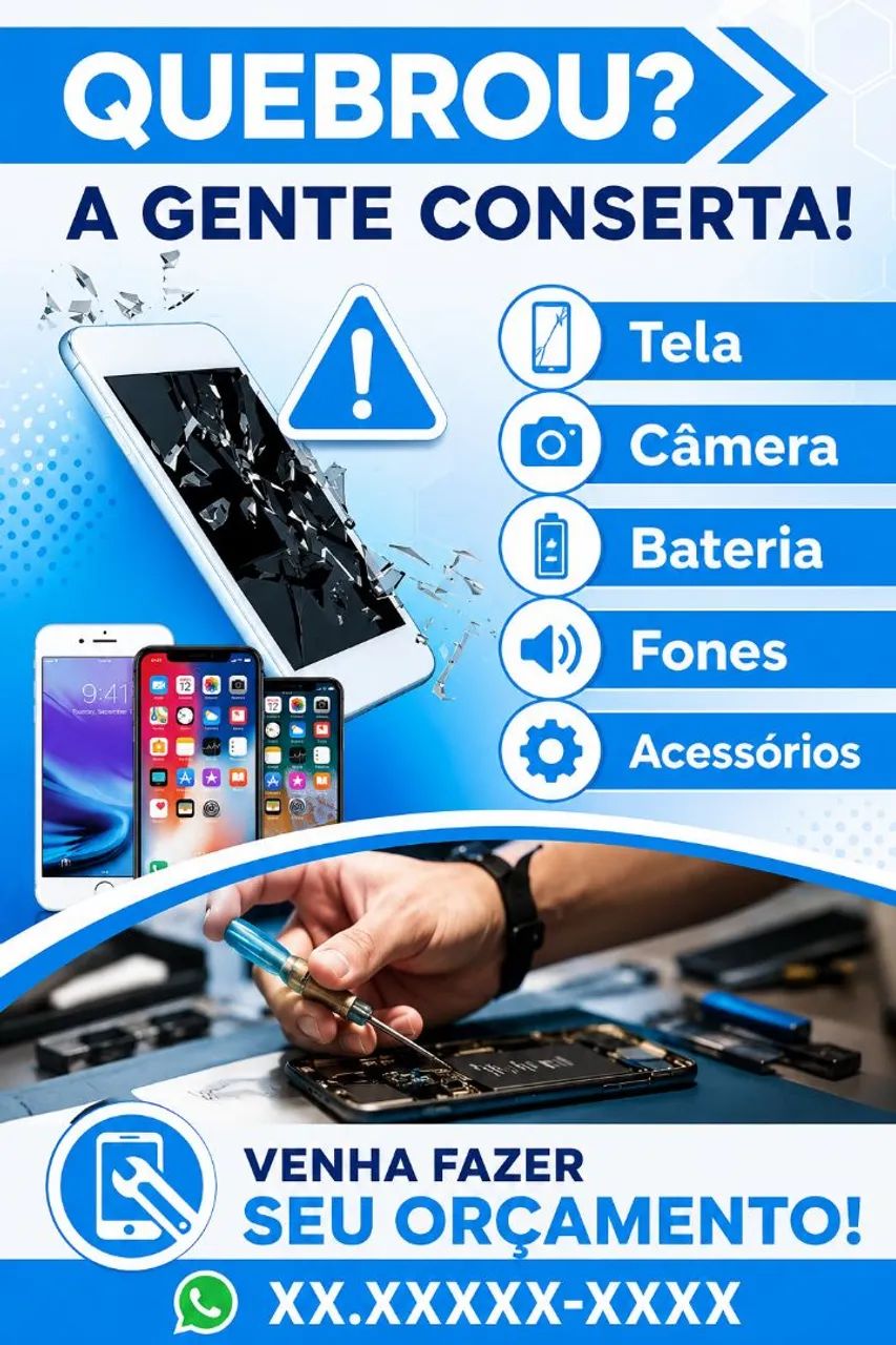 Manutenção de celular 
