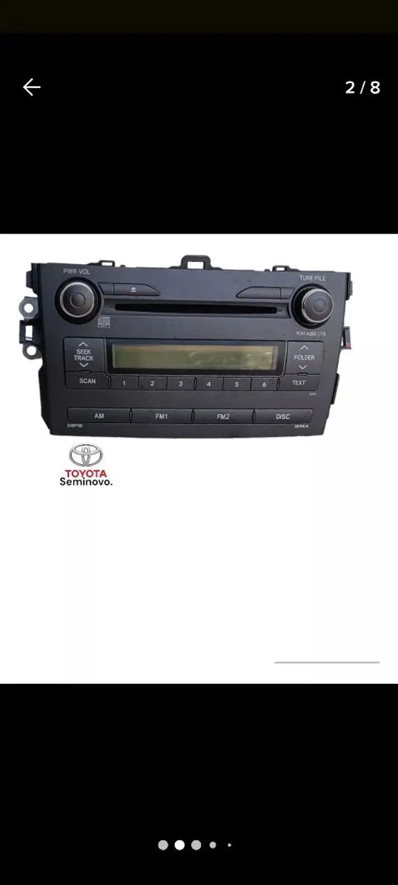 radio toyota corolla  - Foto 2
