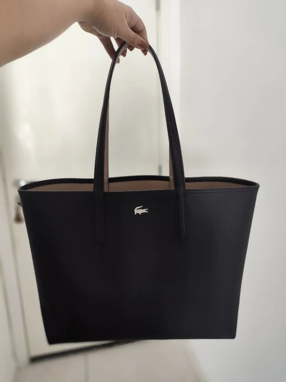 Bolsa Lacoste dupla face 