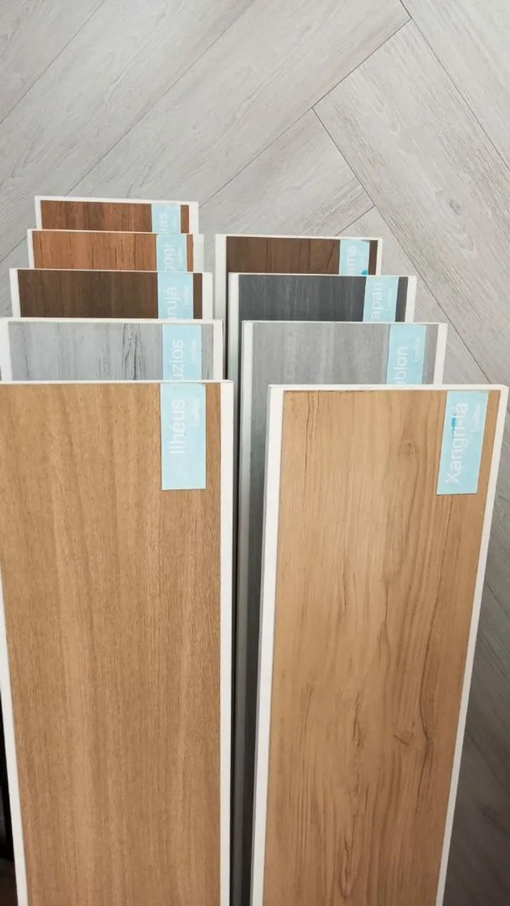 Pisos vinílicos e pisos laminados 