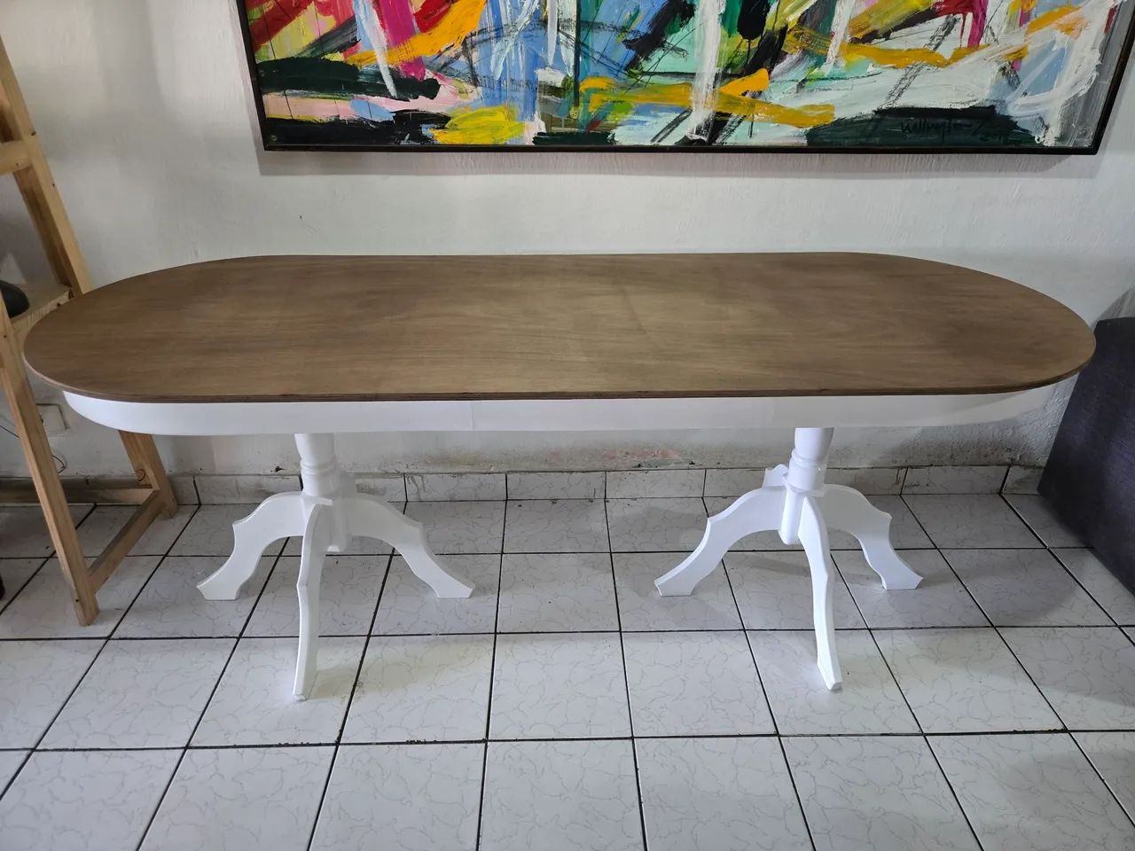 Mesa Oval Para Decoração de Festas  - Foto 2