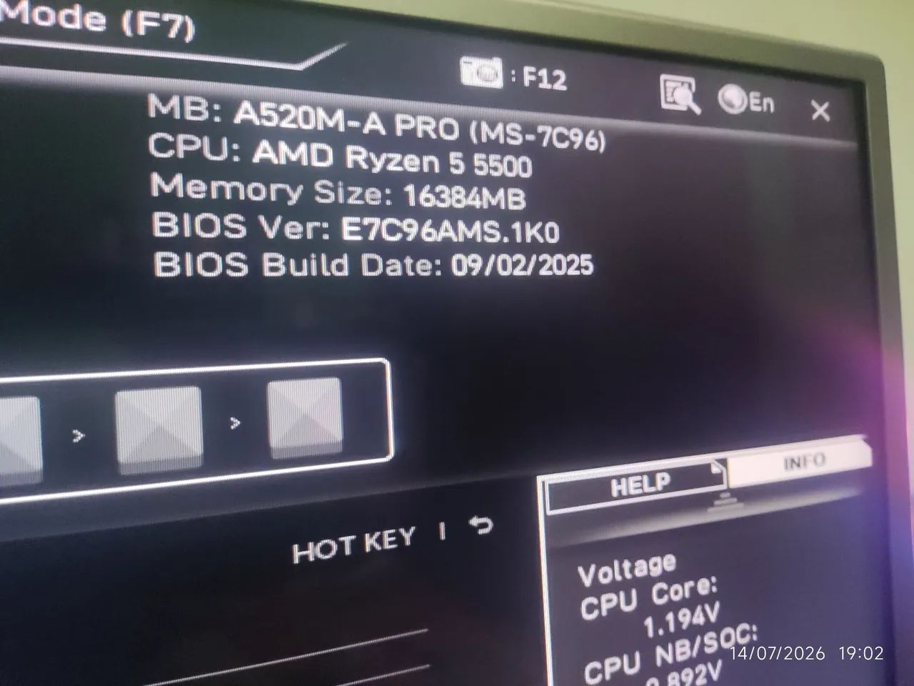 Placa Mãe MSI A520M-A Pro AM4! - Foto 3