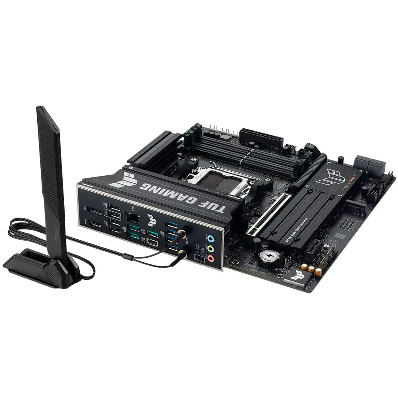 Placa Mãe ASUS TUF Gaming B850M-PLUS Wi-Fi 7 Socket AM5 / DDR5 - Foto 2