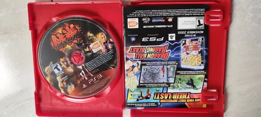 tekken 6 - playstation 3 - original com midia e manuais - Jogos de