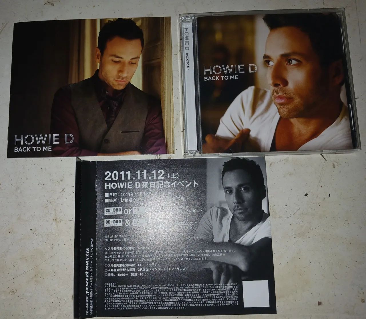 Cd + Dvd Howie D Back To Me Importado Japão - CDs, DVDs etc - São