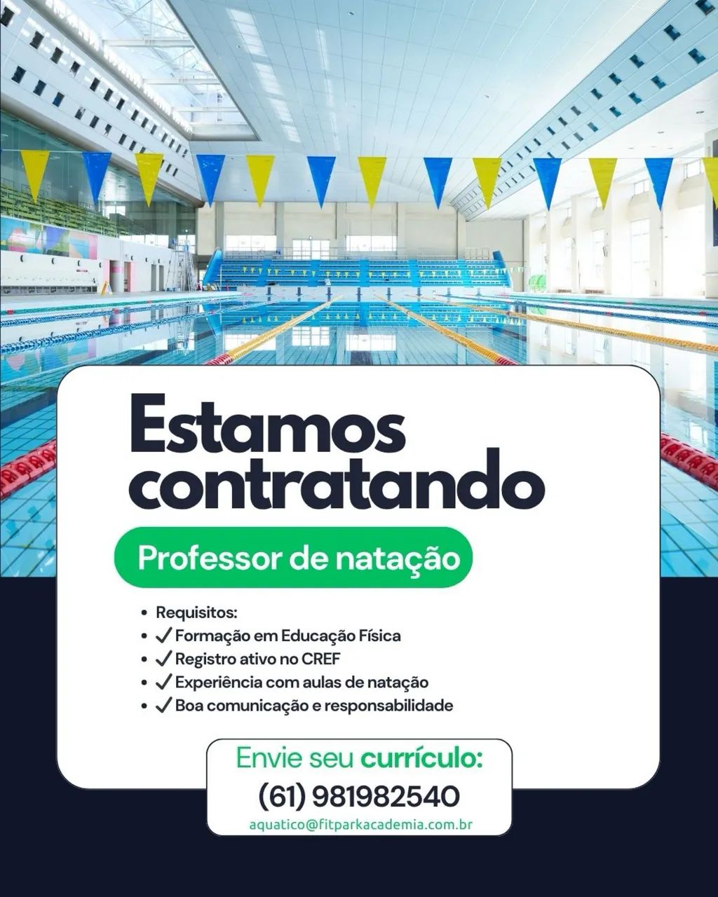 Professor de Natação