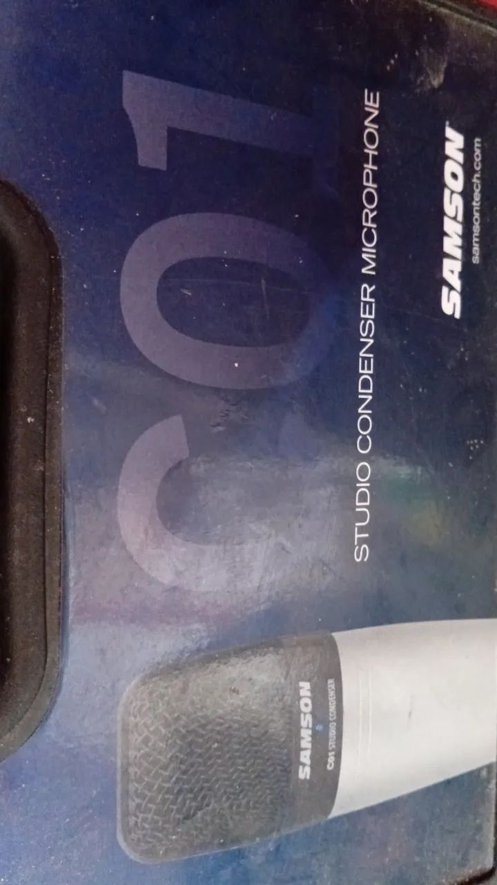 Microfone Samson C1 condensador