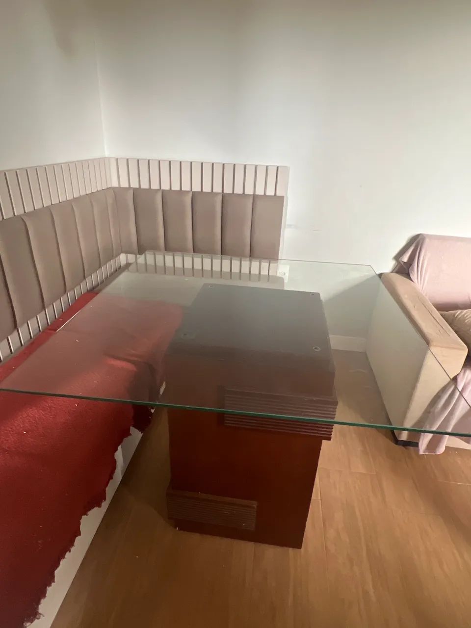 Mesa de vidro 4 lugares  - Foto 3