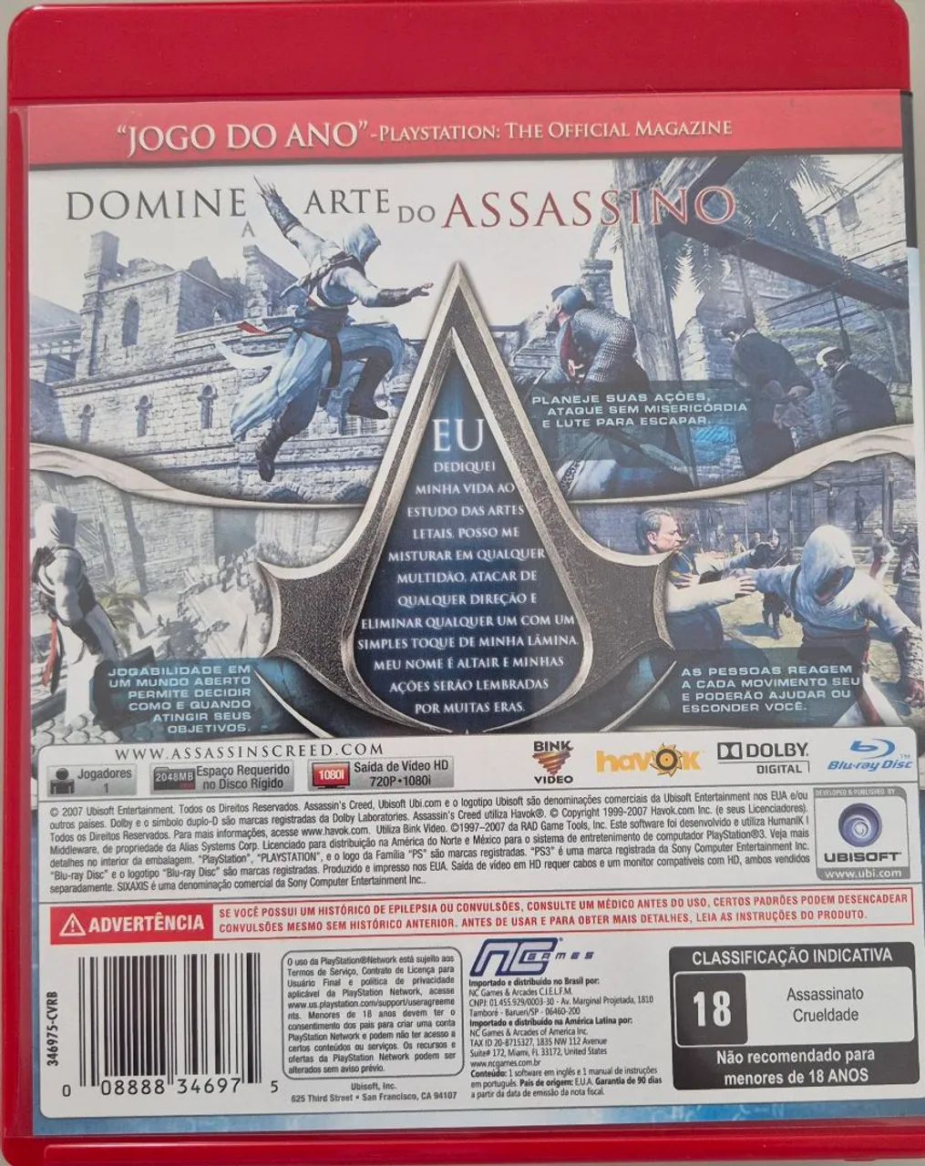 Jogo de PS3 - Assassin's Creed - Foto 3