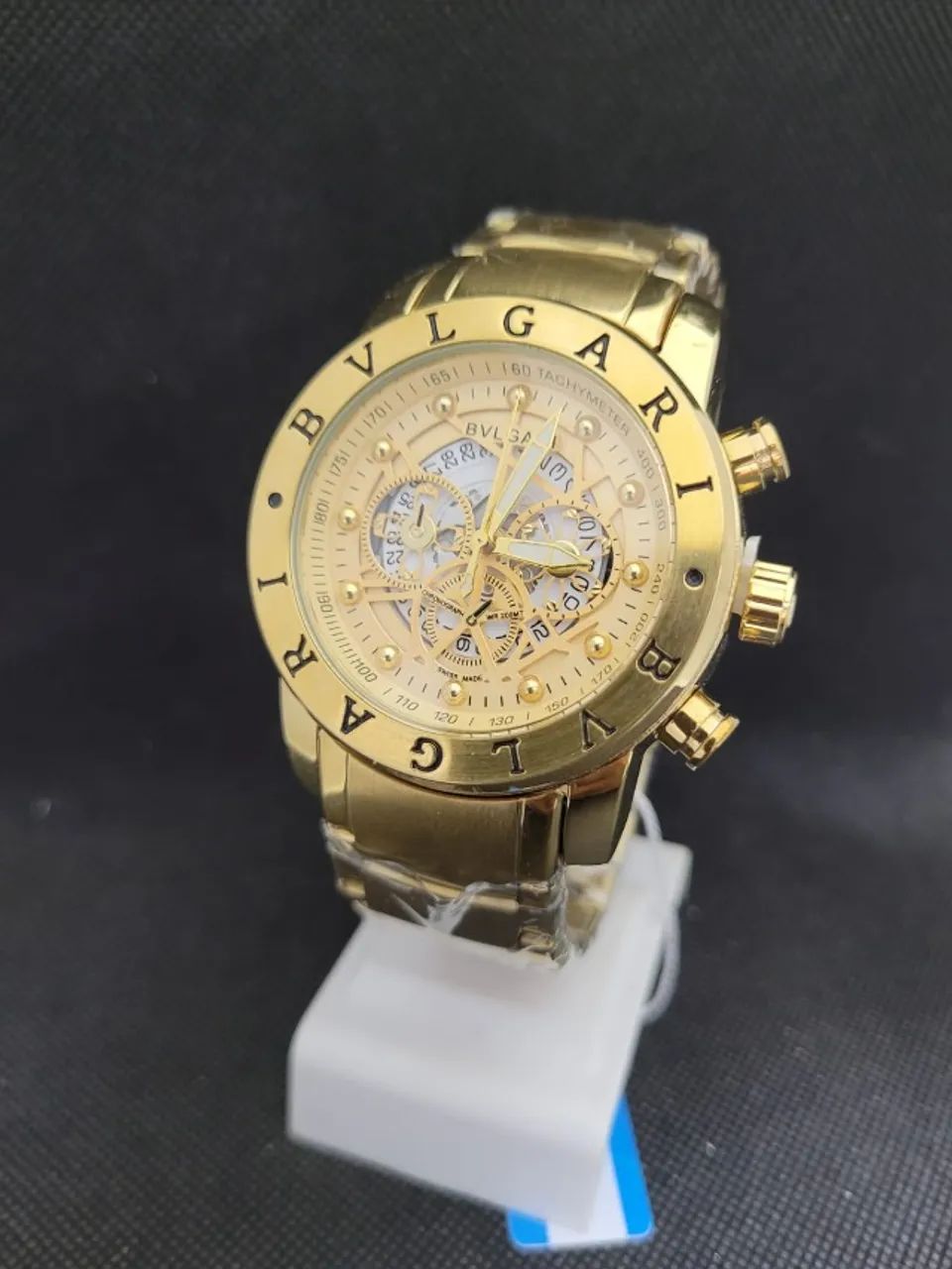 Relógio Masculino Resistente a Agua - BVLGARI - Foto 3