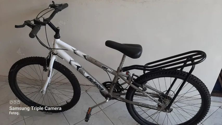 Vendo Bicicleta seminova,18 marchas, aro 24 - Foto 2