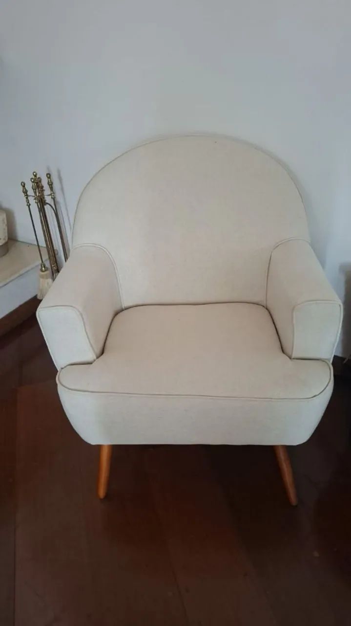 Poltronas vintage reformadas.Perfeito estado - Foto 4