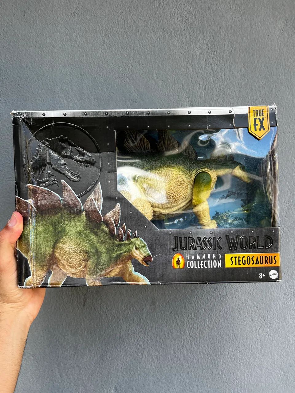 Estegossauro / Stegosaurus Hammond Collection 1:18 Mattel  - Foto 2