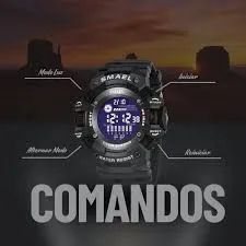 Relógio Smael 8050 militar  - Foto 3
