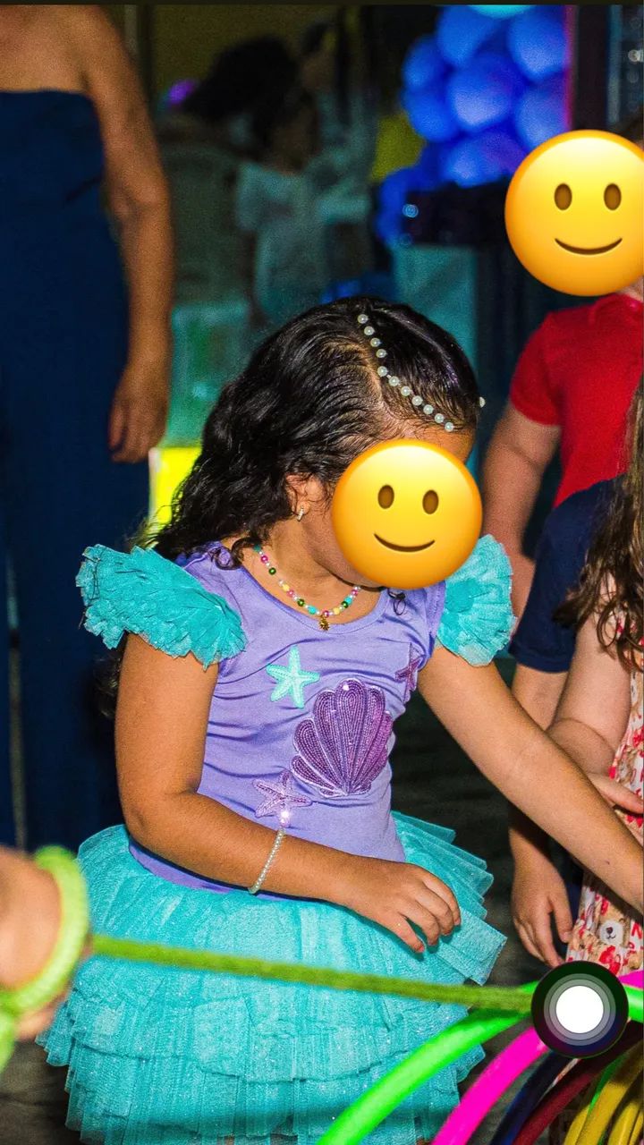 Fantasia sereia Ariel ou fundo do Mar - Foto 2