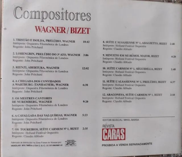 3 Cds de 1990 
