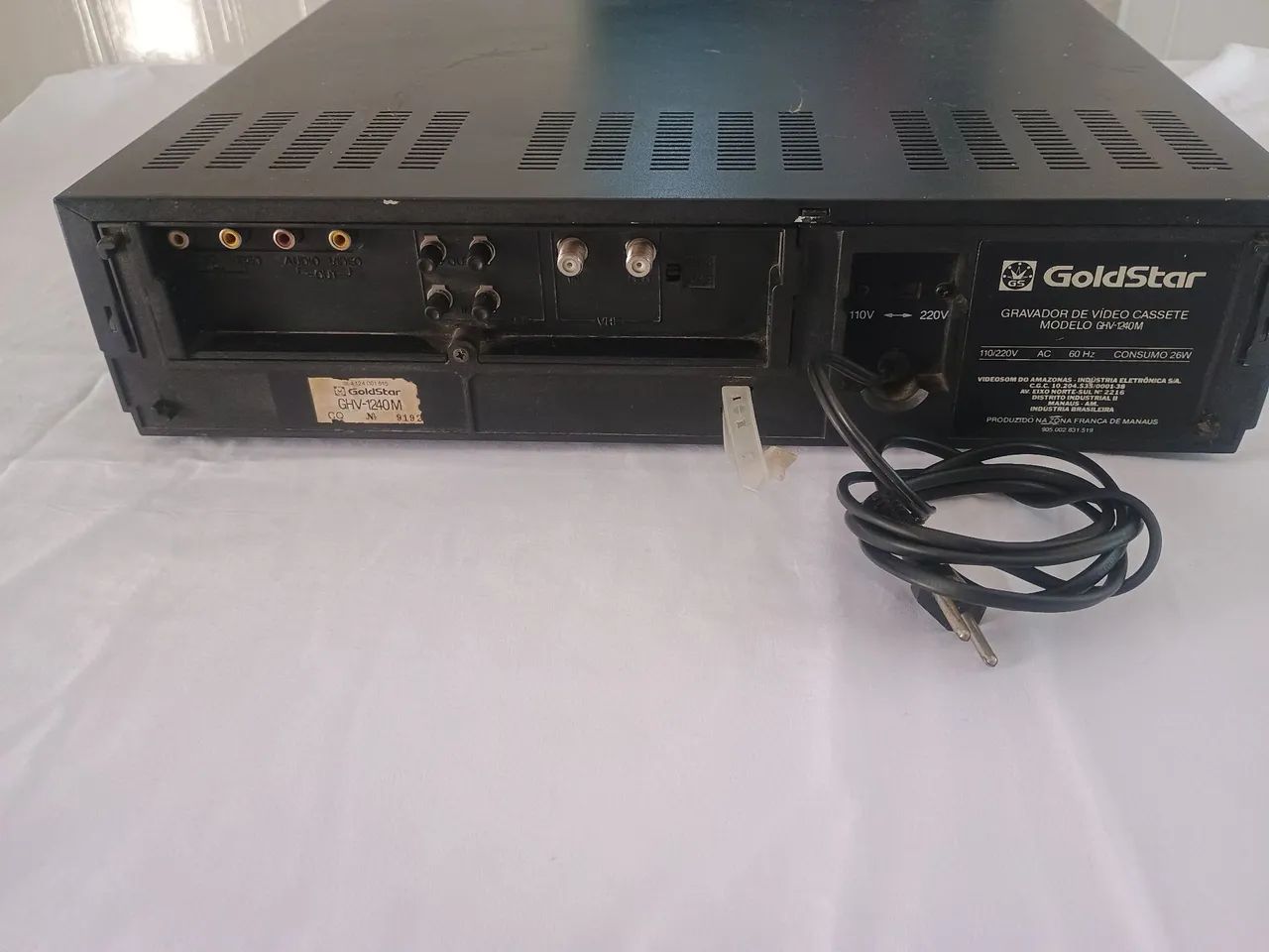 Vhs Gravador e VHS _ Goldstar  - Foto 3