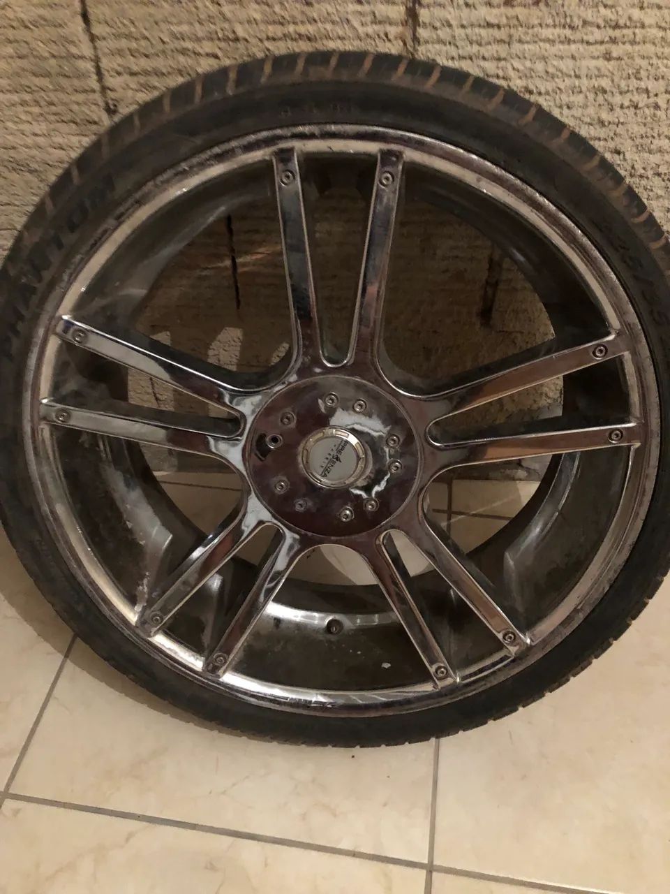 Rodas cromadas universal Aro 20 - Foto 3
