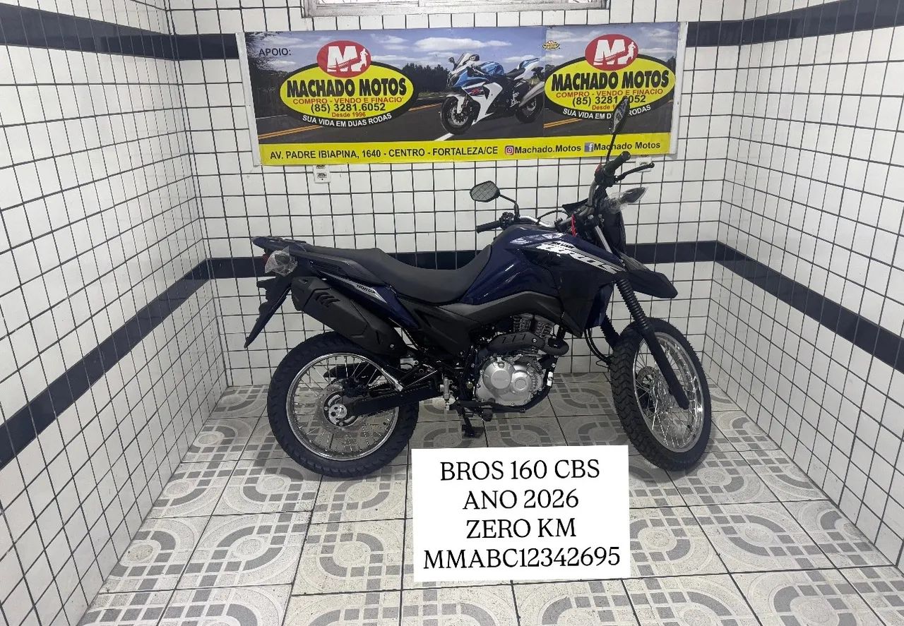 Honda Bros 160 CBS,modelo 2026 Zero Km