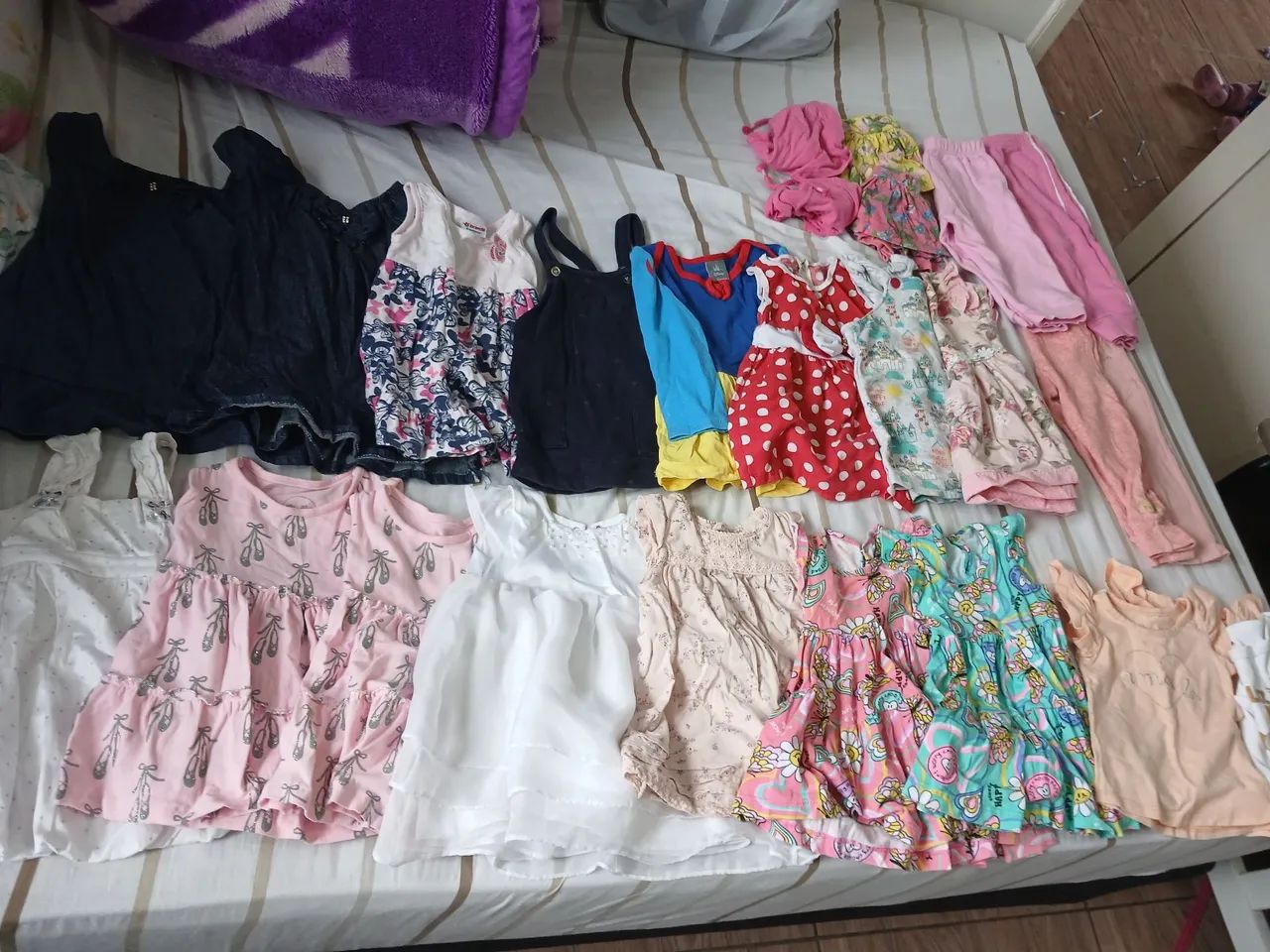Lote roupa de bebe 