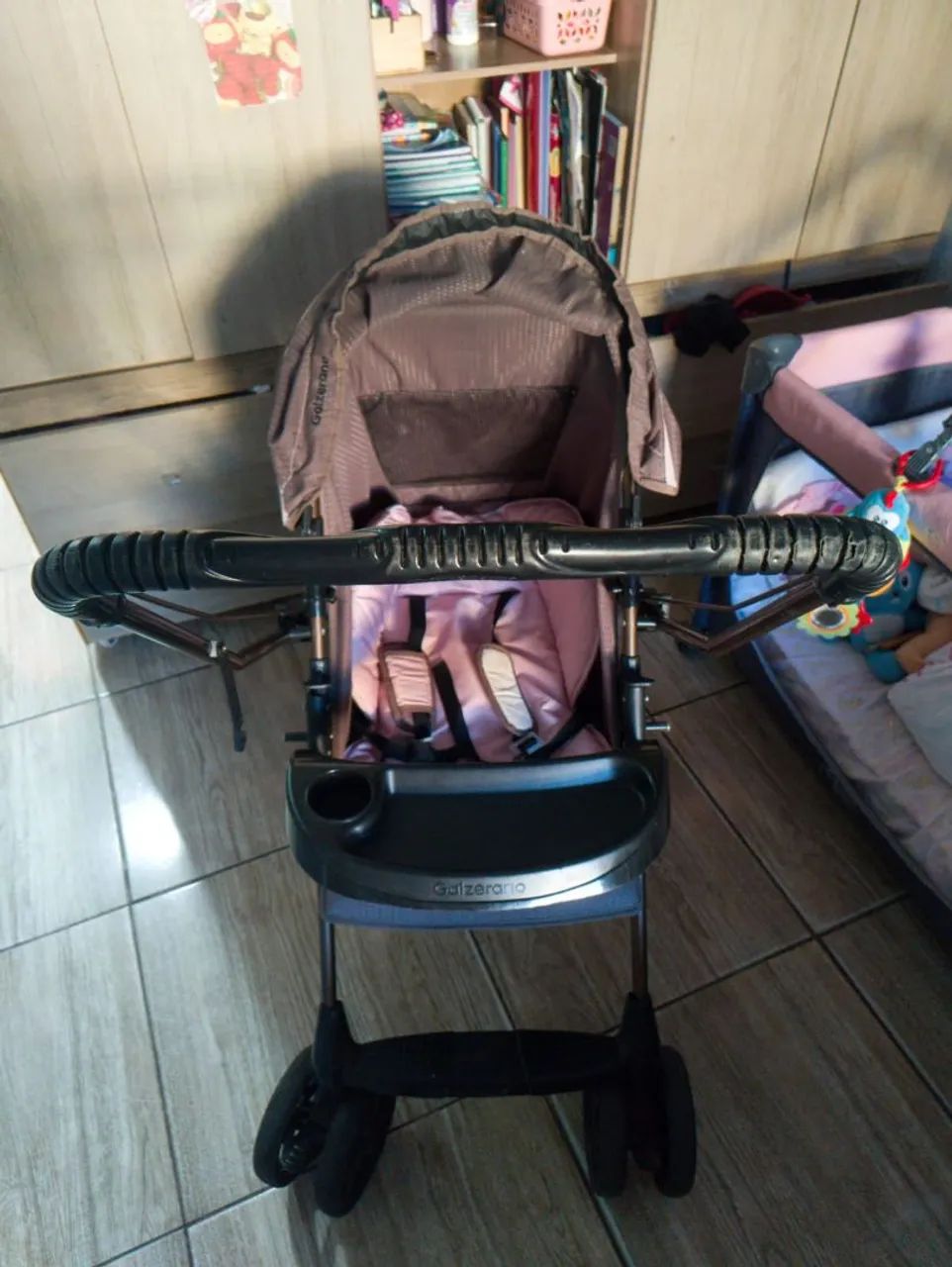 Carrinho de bebê feminino  - Foto 2