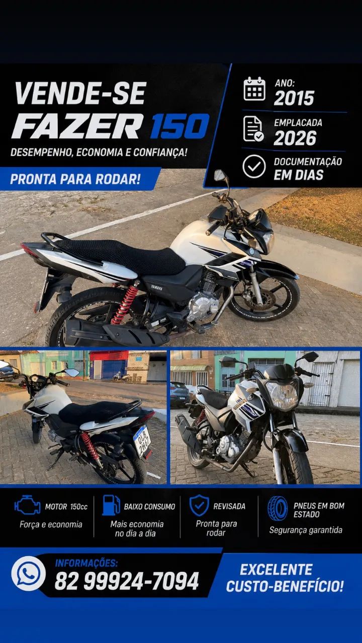 Fazer 150 2015 