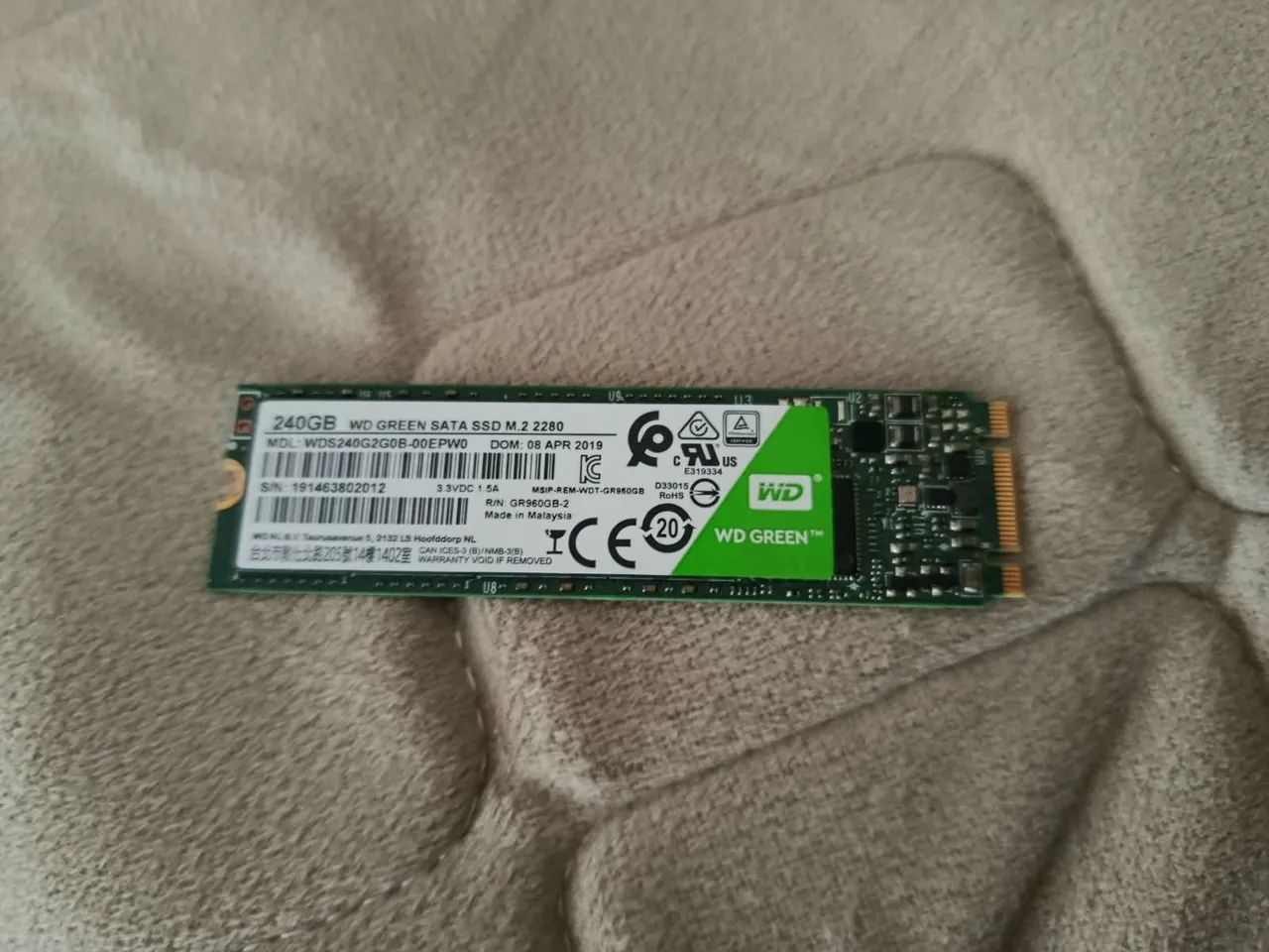 SSD NVME 240 GB - Foto 2