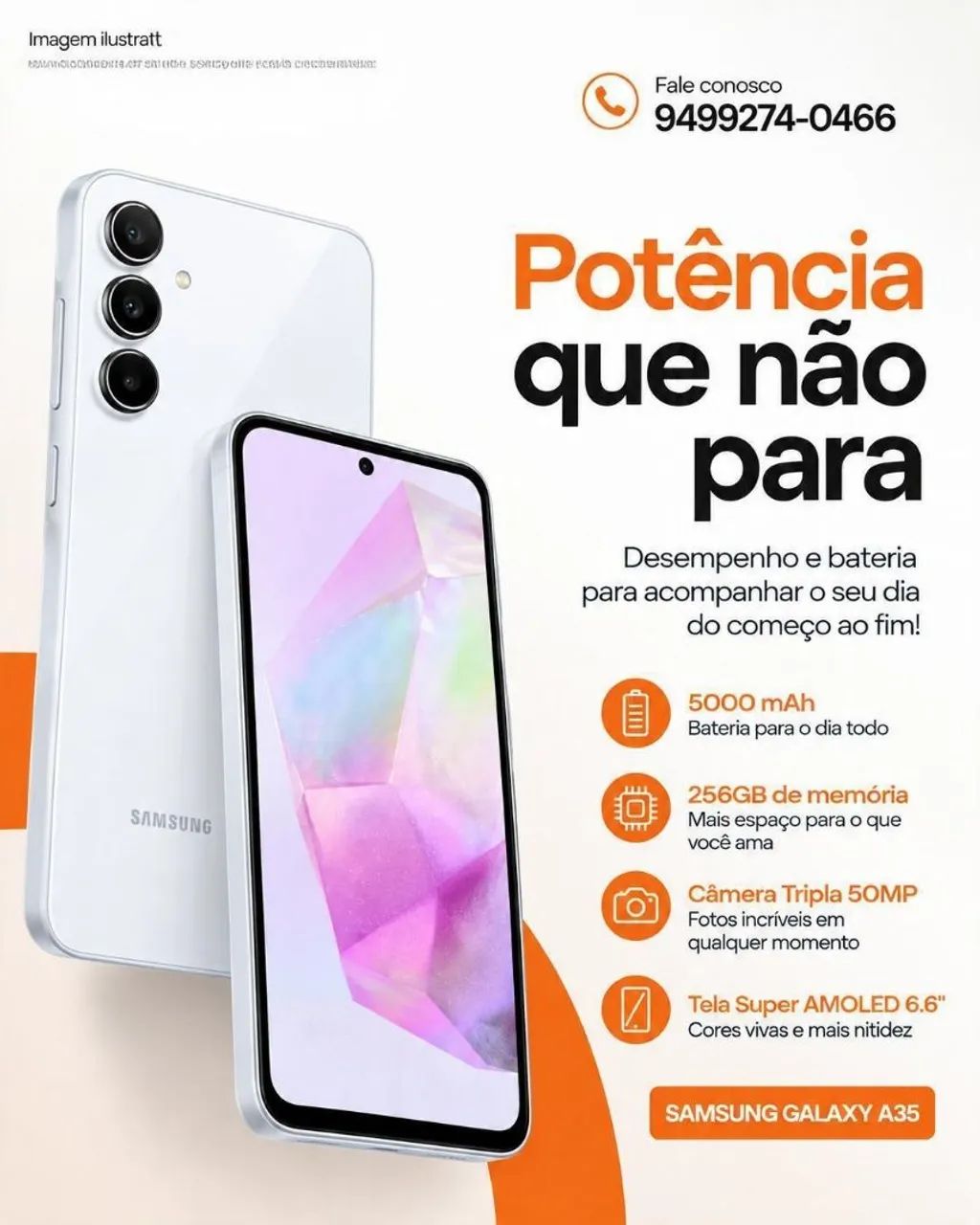 A35 5g 256 gigas de memória 